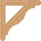 Ekena Millwork Funston Craftsman Smooth Bracket, Western Red Cedar, 5 1/2"W x 44"D x 44"H BKT06X44X44FST04SWR - alternate 2